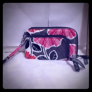 Vera Bradley Cheery Blossom Wristlet